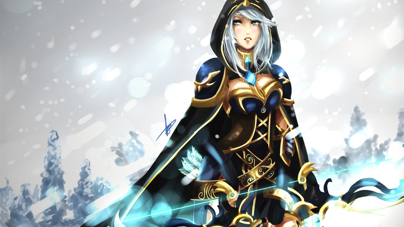 League of Legends 英雄聯盟美女壁紙 #1 - 1366x768