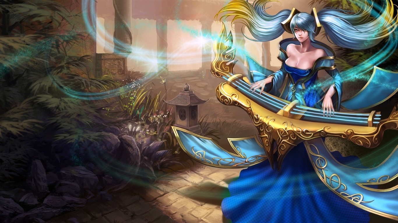 League of Legends 英雄聯盟美女壁紙 #2 - 1366x768