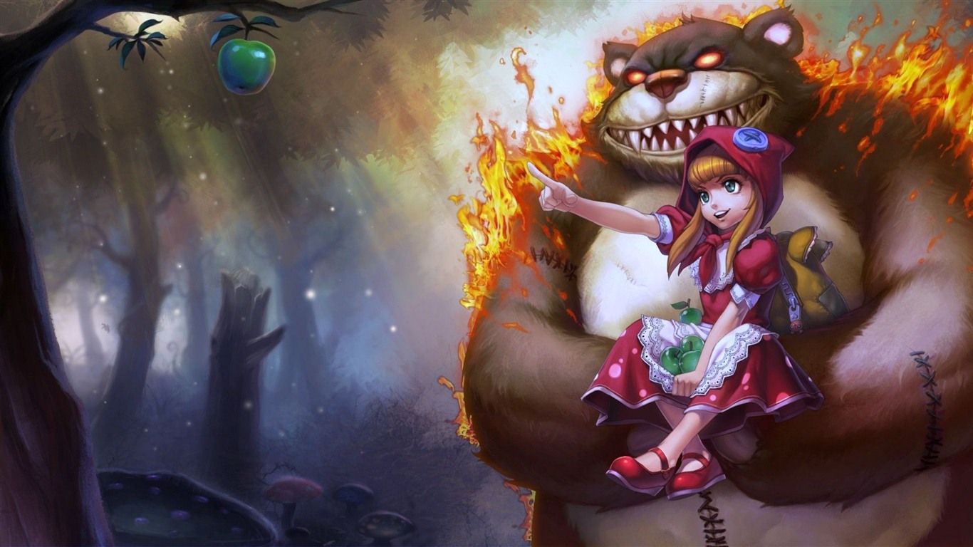 League of Legends 英雄聯盟美女壁紙 #3 - 1366x768