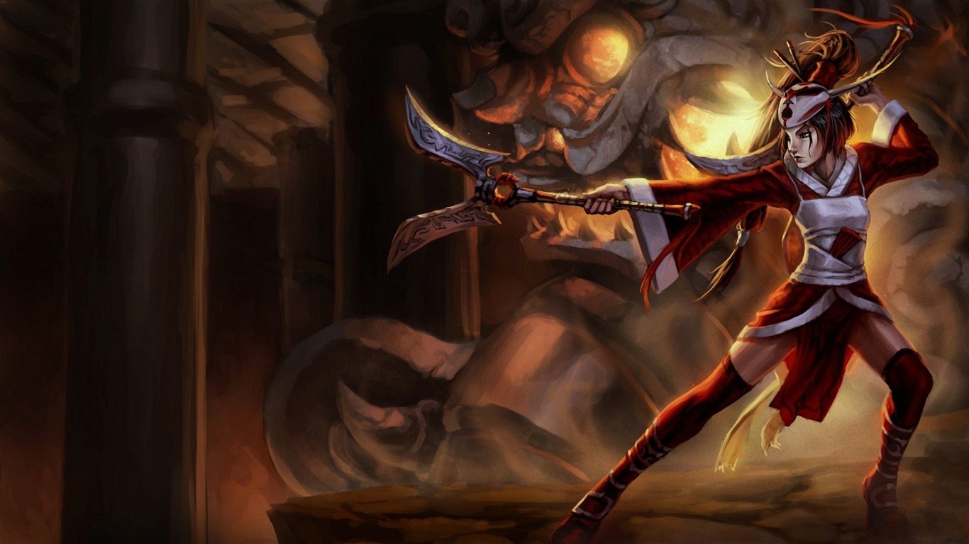 League of Legends 英雄聯盟美女壁紙 #5 - 1366x768
