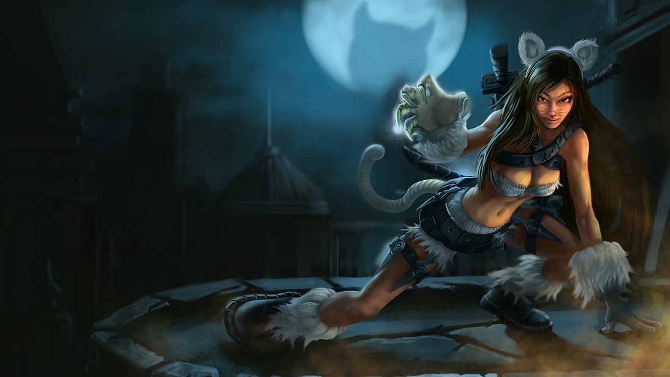 League of Legends beautiful girl wallpapers #13 - 1366x768