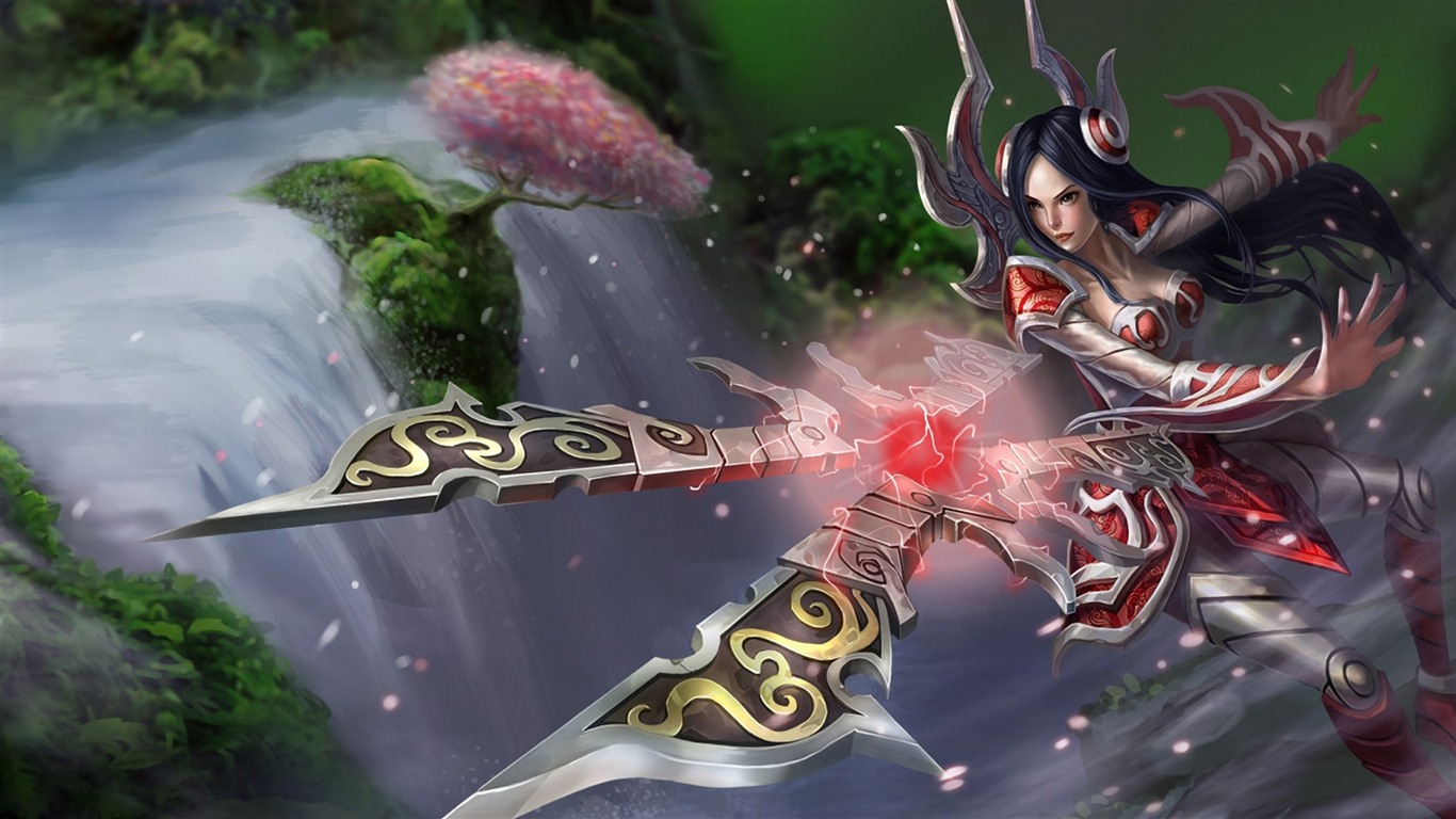 League of Legends 英雄聯盟美女壁紙 #15 - 1366x768