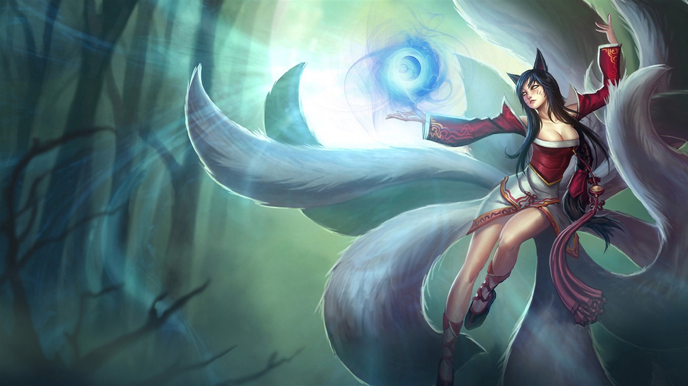 League of Legends krásné dívky tapety #23 - 1366x768
