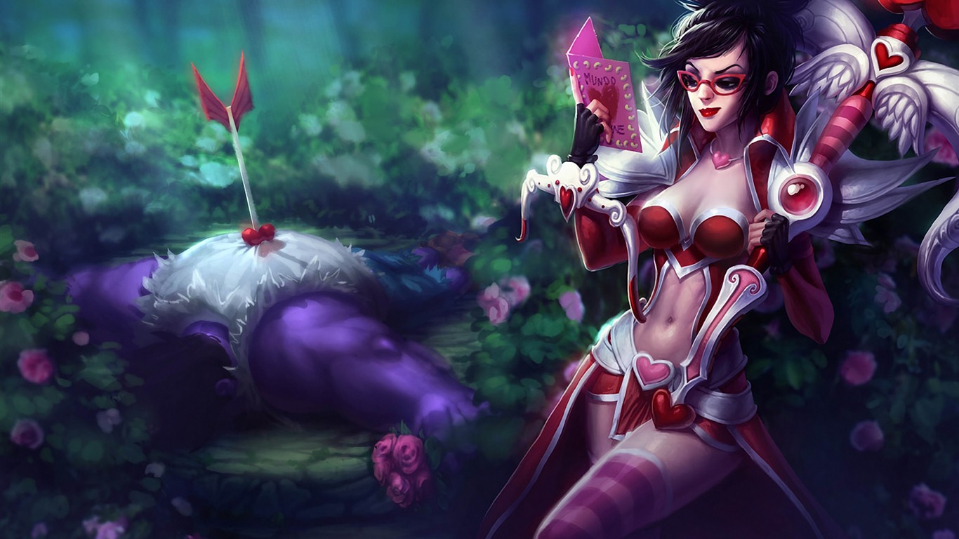 League of Legends krásné dívky tapety #32 - 1366x768