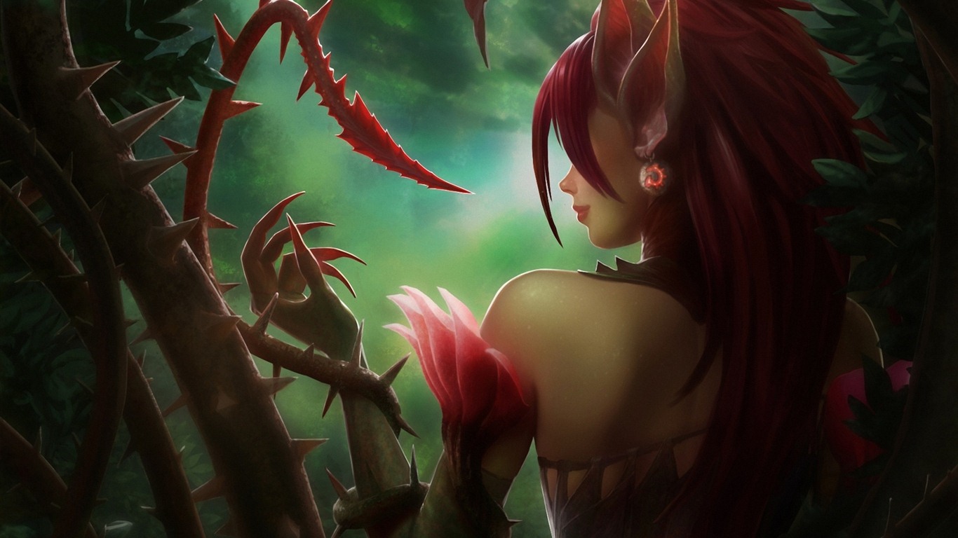 League of Legends 英雄聯盟美女壁紙 #36 - 1366x768