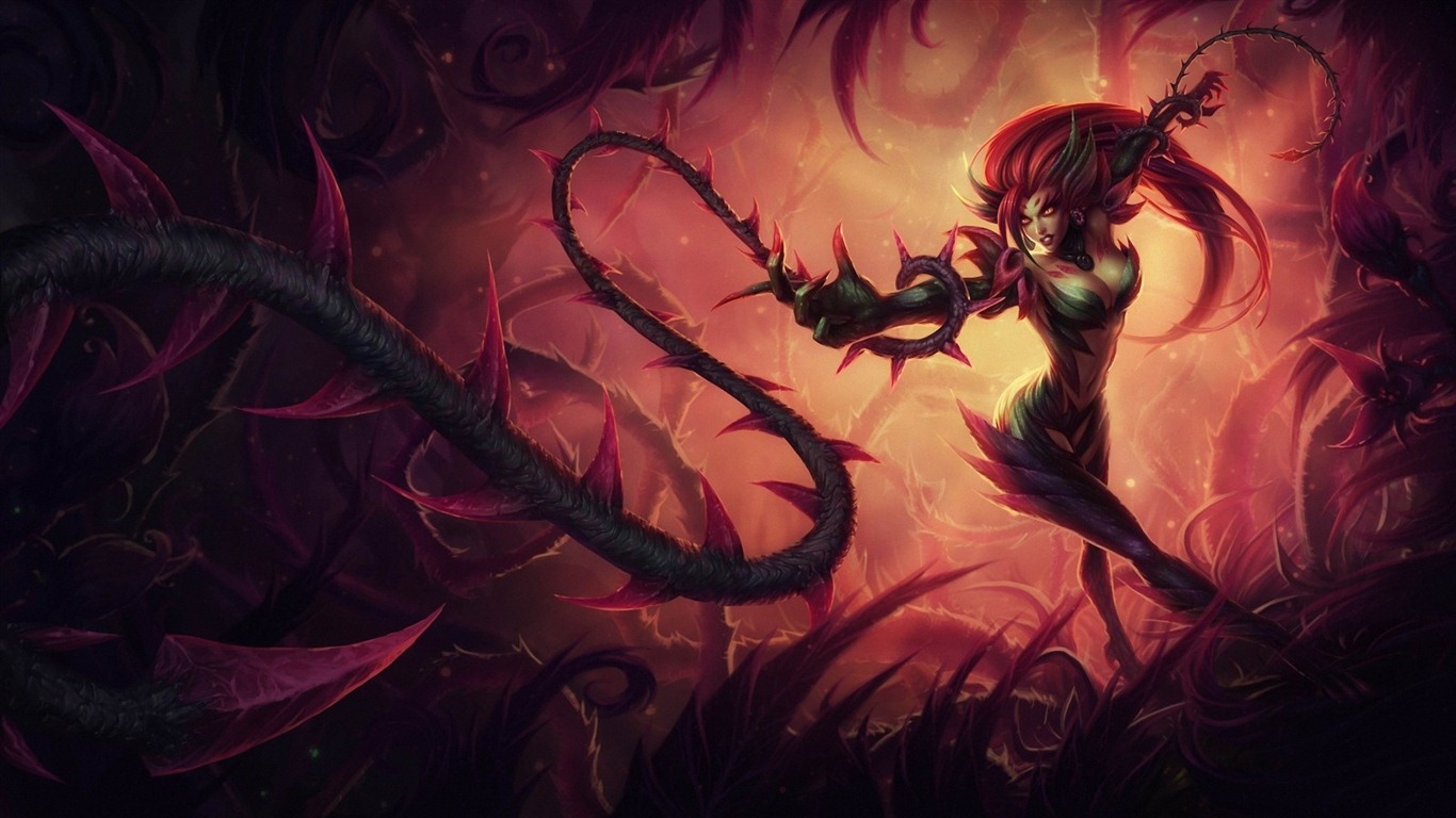 League of Legends krásné dívky tapety #38 - 1366x768