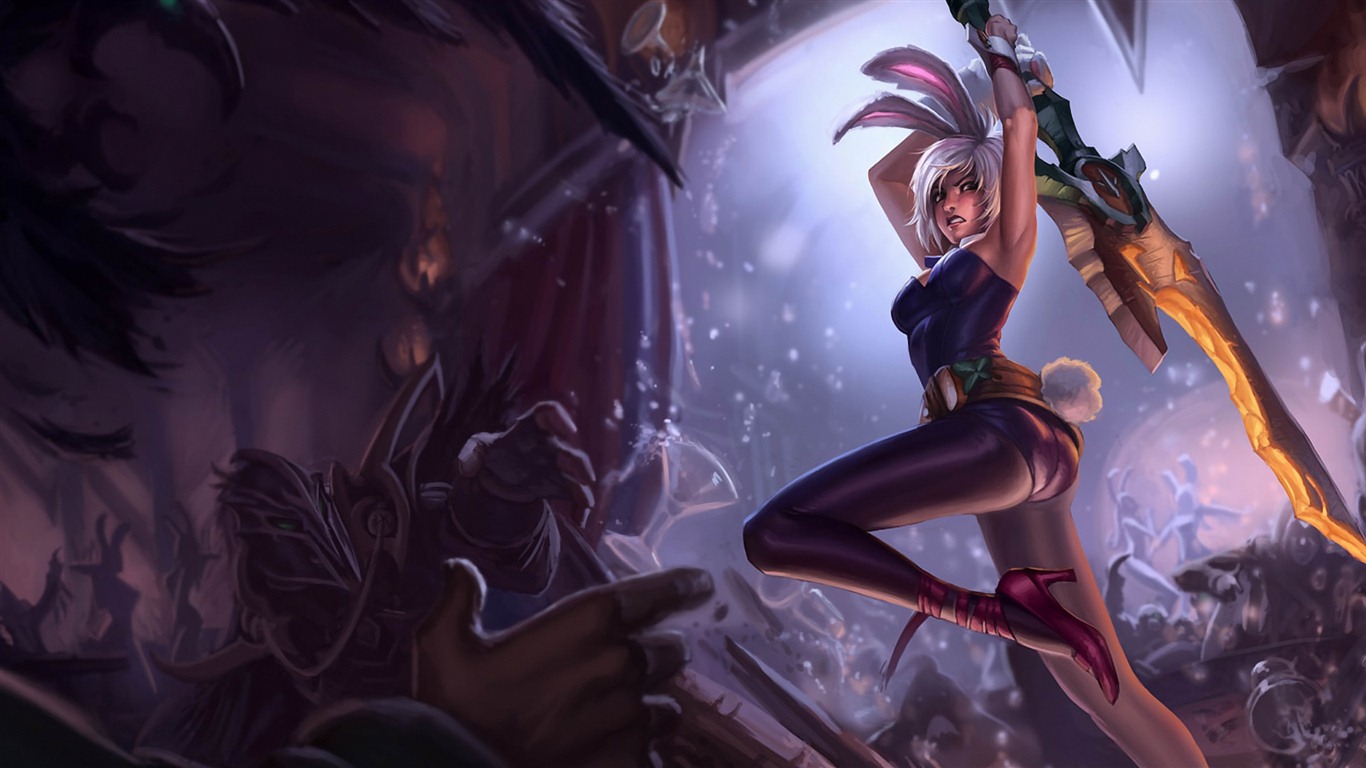 League of Legends 英雄聯盟美女壁紙 #39 - 1366x768