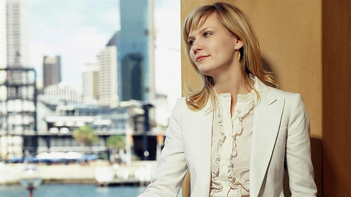 Kirsten Dunst 克里斯汀·鄧斯特 美女壁紙 #2 - 1366x768