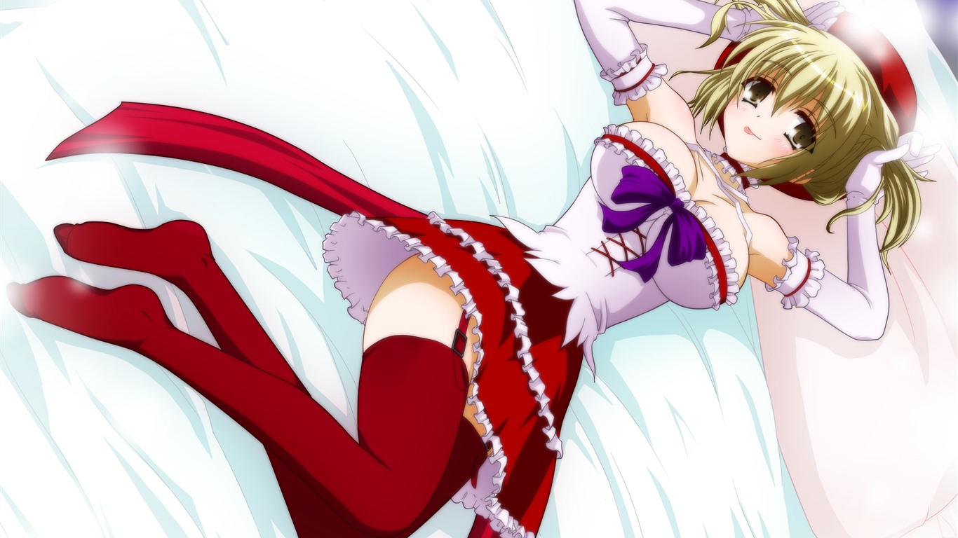 Hermoso de anime niñas HD Wallpapers (1) #1 - 1366x768