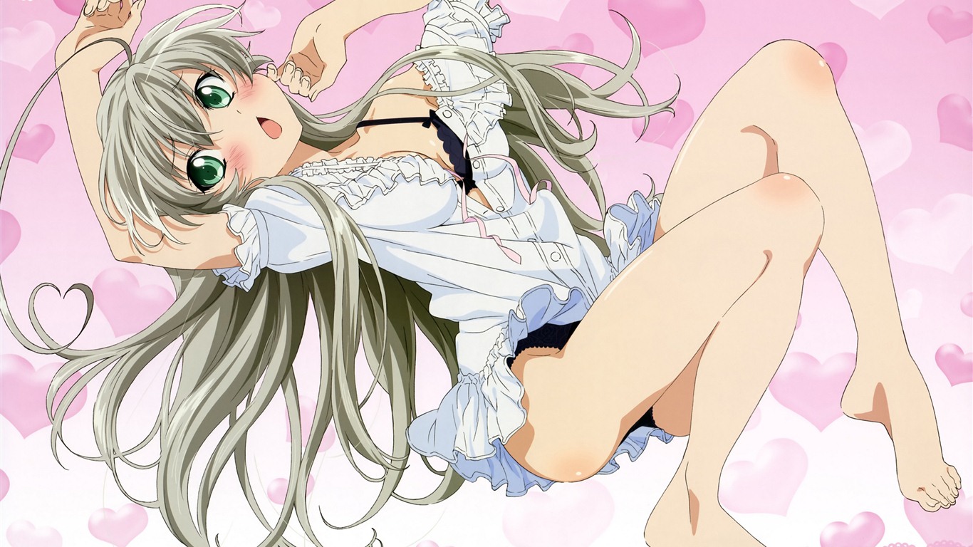 Hermoso de anime niñas HD Wallpapers (1) #20 - 1366x768