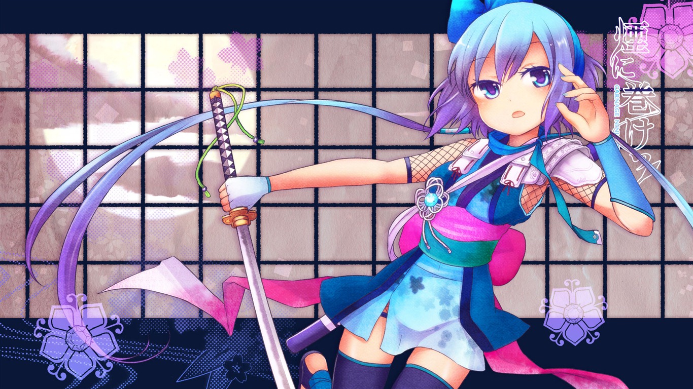 Beautiful anime girls HD Wallpapers (2) #10 - 1366x768