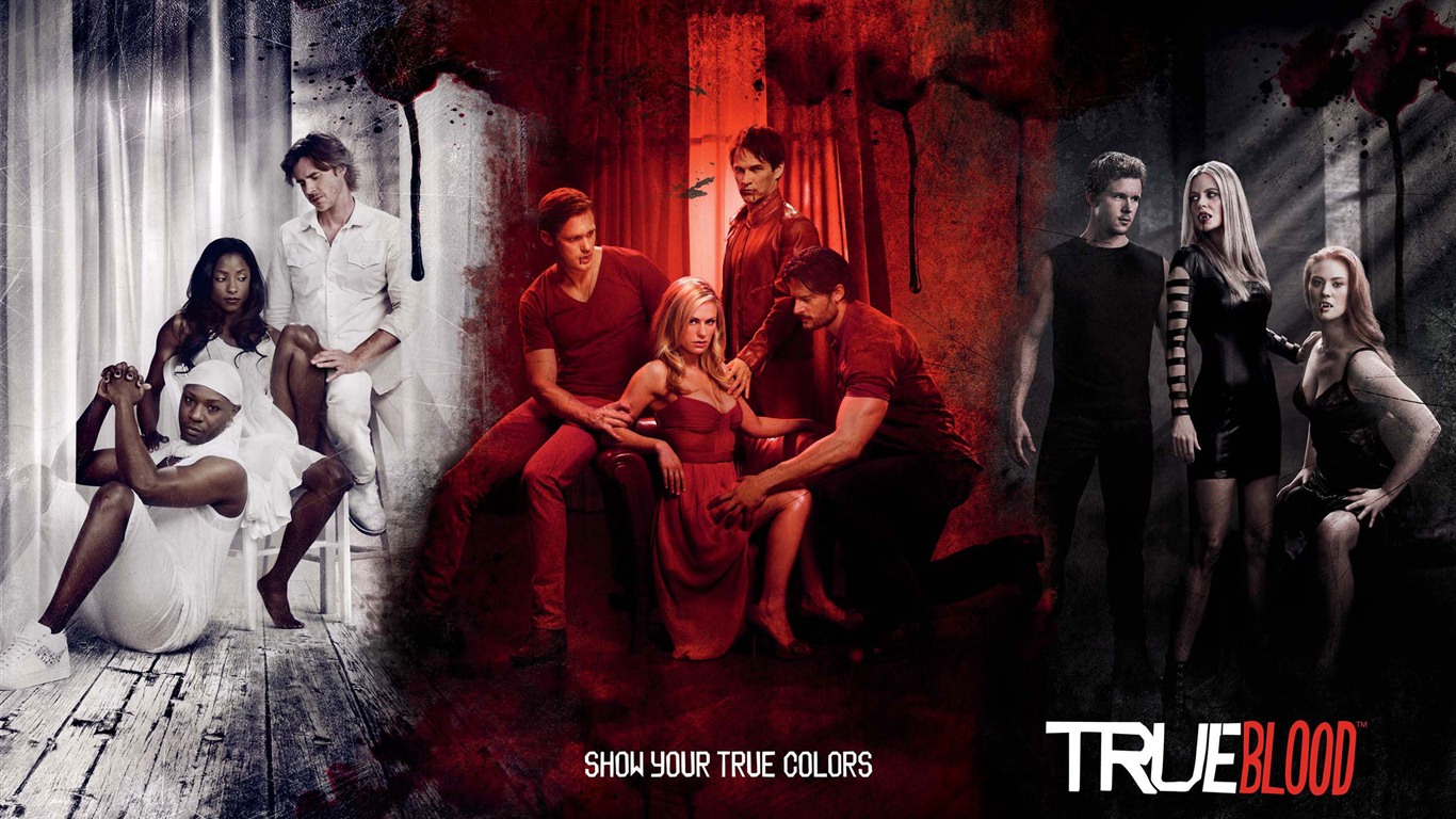 True Blood 真愛如血 電視劇高清壁紙 #2 - 1366x768