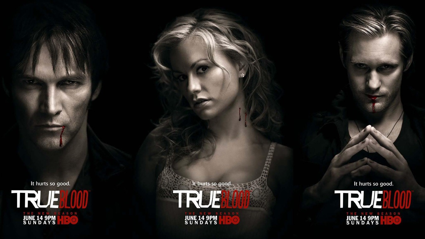 True Blood TV-Serie HD Wallpaper #5 - 1366x768