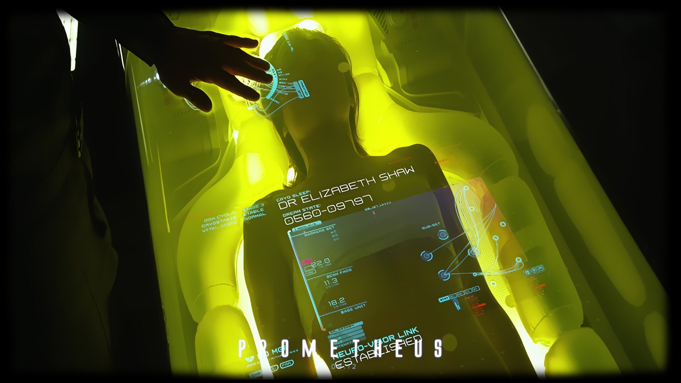 Prometheus 2012 film HD tapety na plochu #9 - 1366x768