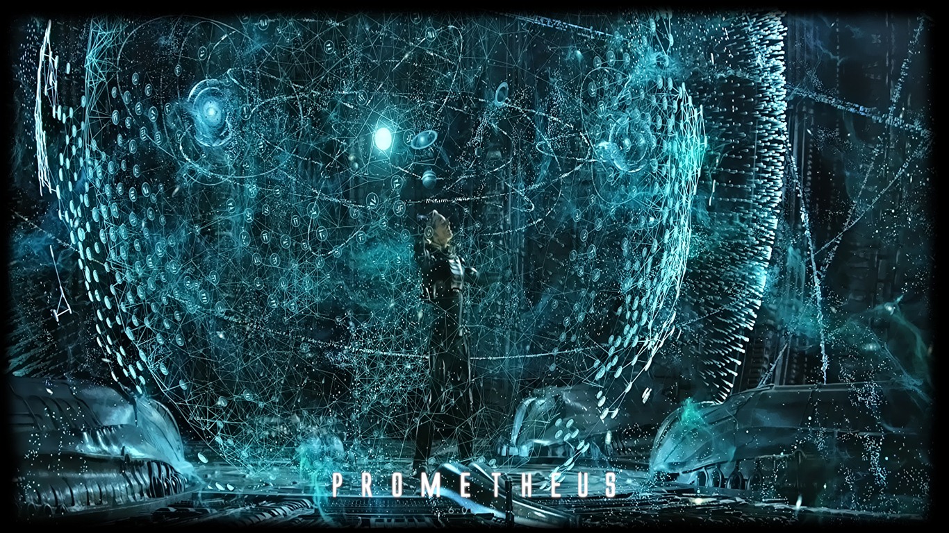 Prometheus 2012 film HD tapety na plochu #14 - 1366x768