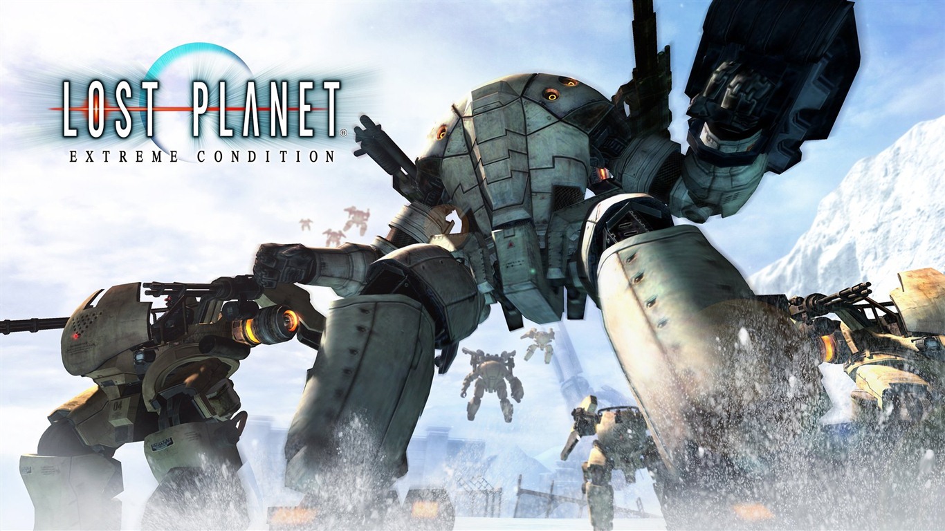 Lost Planet: Extreme Condition 失落的星球：極限狀態高清壁紙 #4 - 1366x768