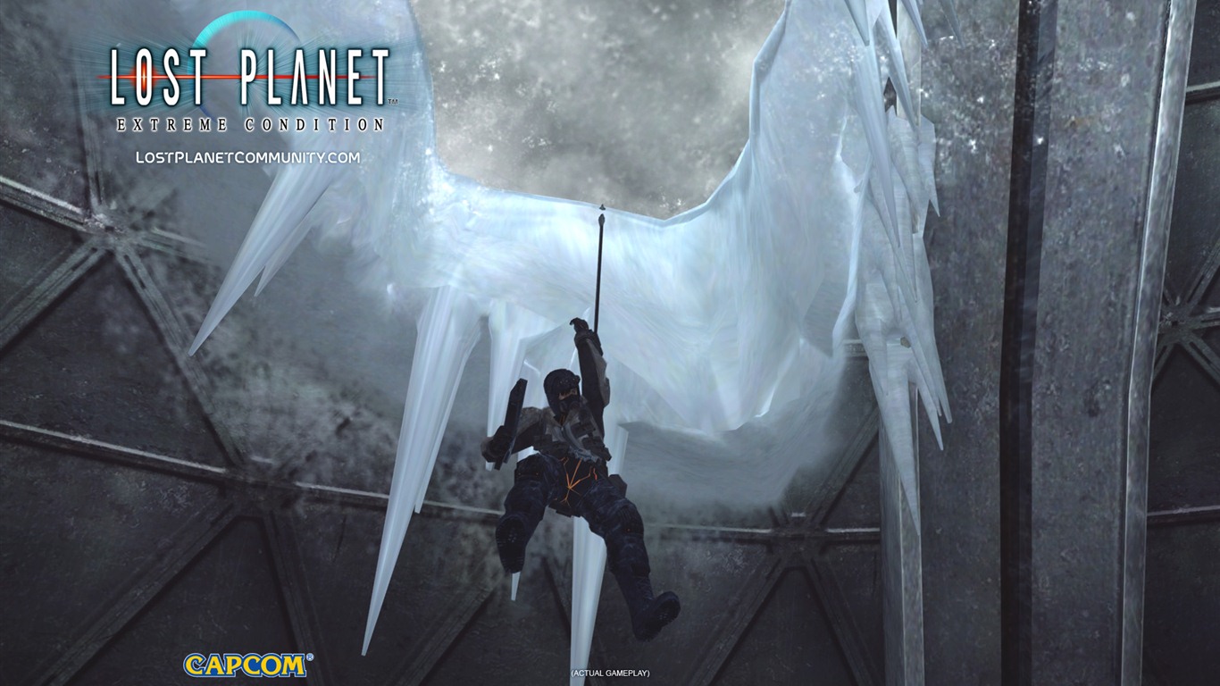 Lost Planet: Extreme Condition HD tapety na plochu #5 - 1366x768