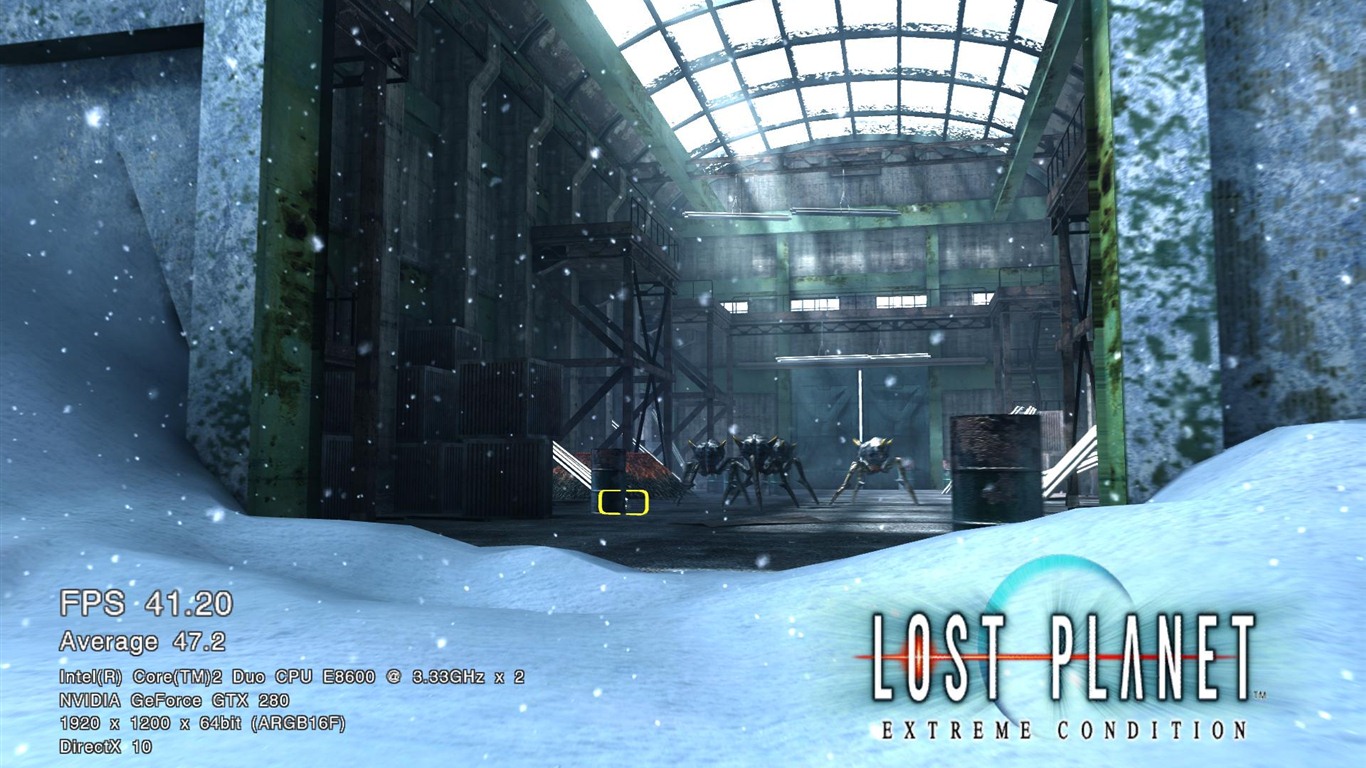 Lost Planet: Extreme Condition HD tapety na plochu #12 - 1366x768