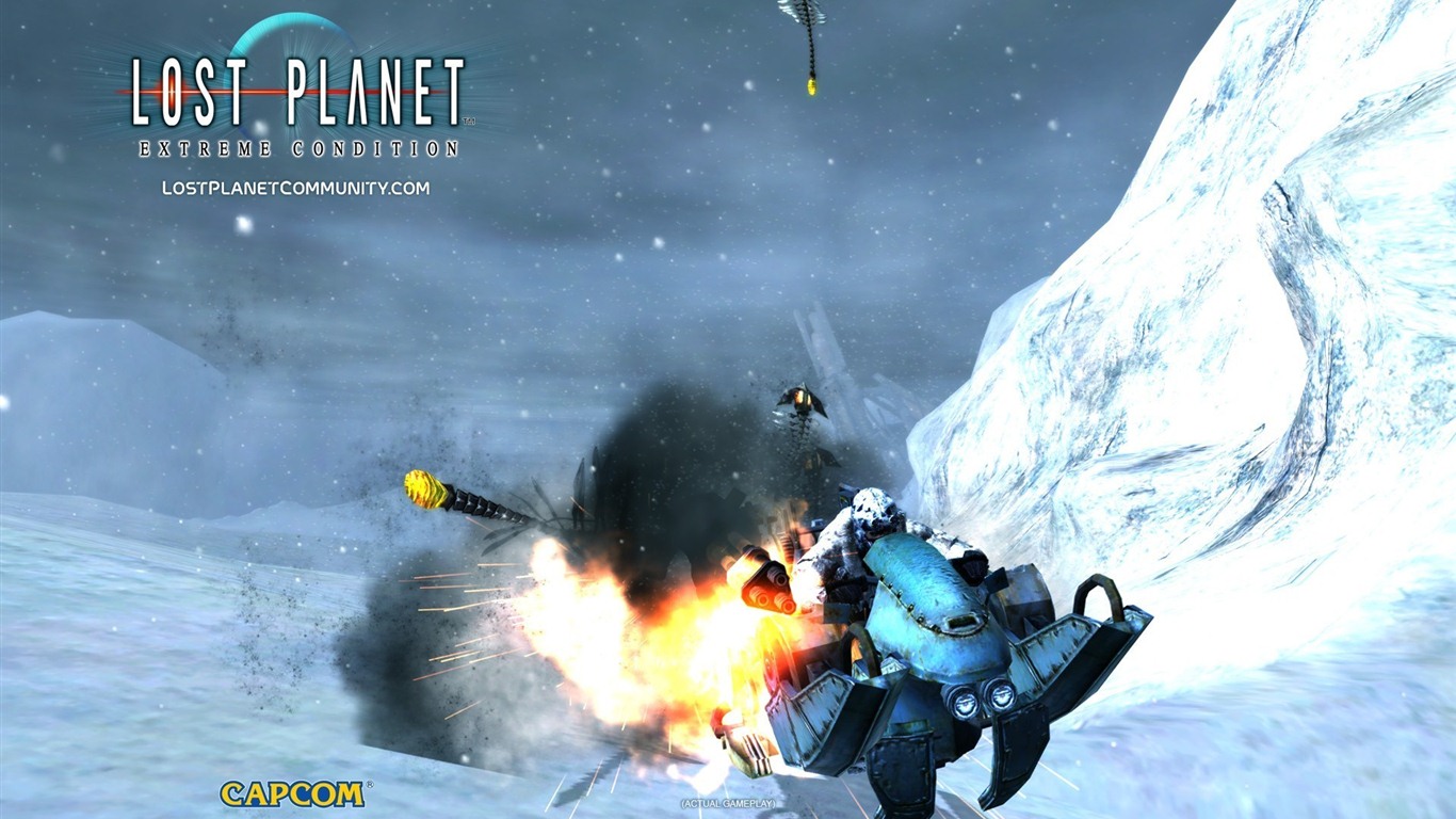 Lost Planet: Extreme Condition 失落的星球：極限狀態高清壁紙 #16 - 1366x768