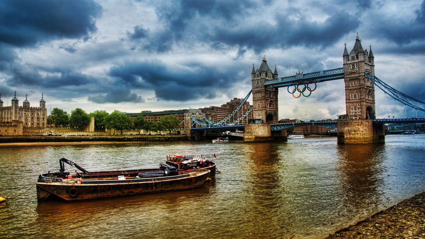 London 2012 Olympics Thema Wallpaper (1) #26 - 1366x768