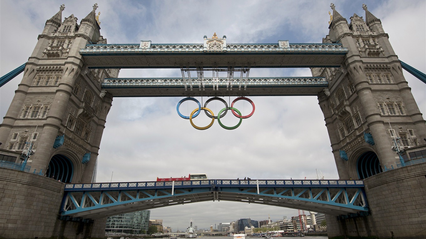 Londres 2012 fonds d'écran thème Olympiques (1) #27 - 1366x768