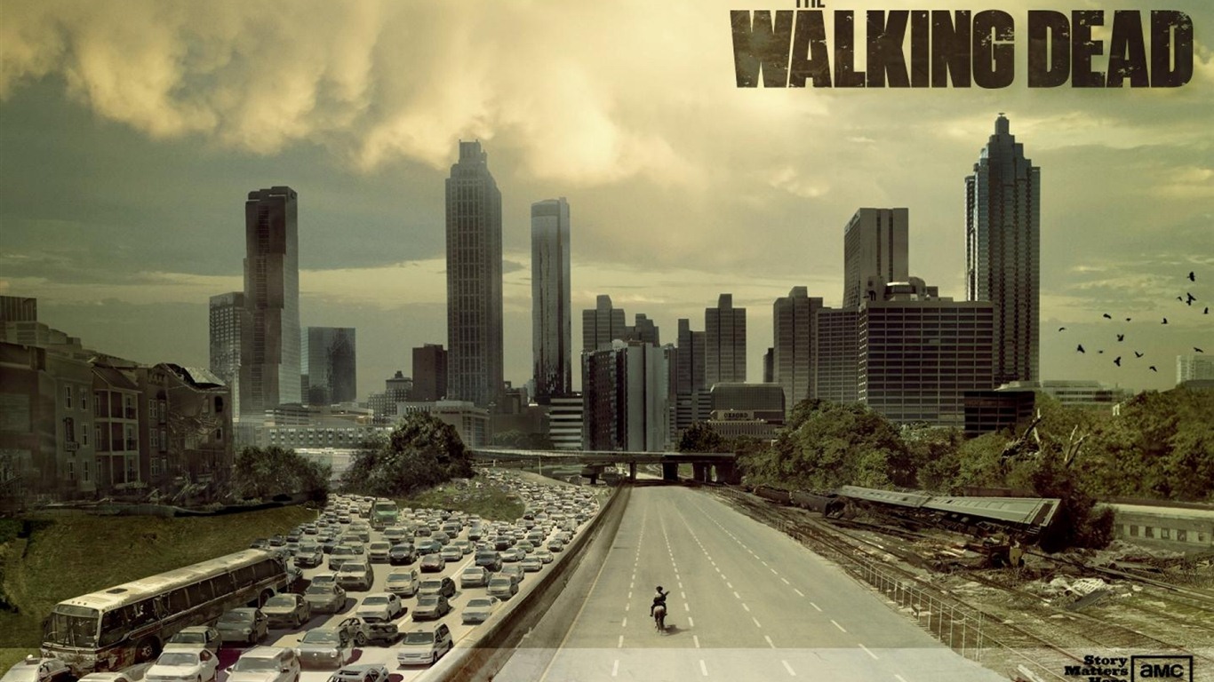 The Walking Dead fonds d'écran HD #5 - 1366x768