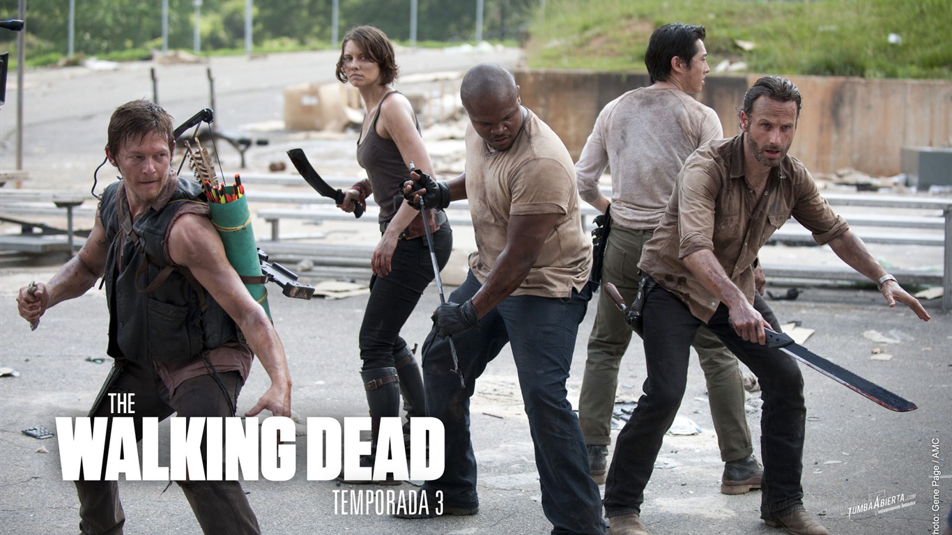 The Walking Dead fonds d'écran HD #16 - 1366x768