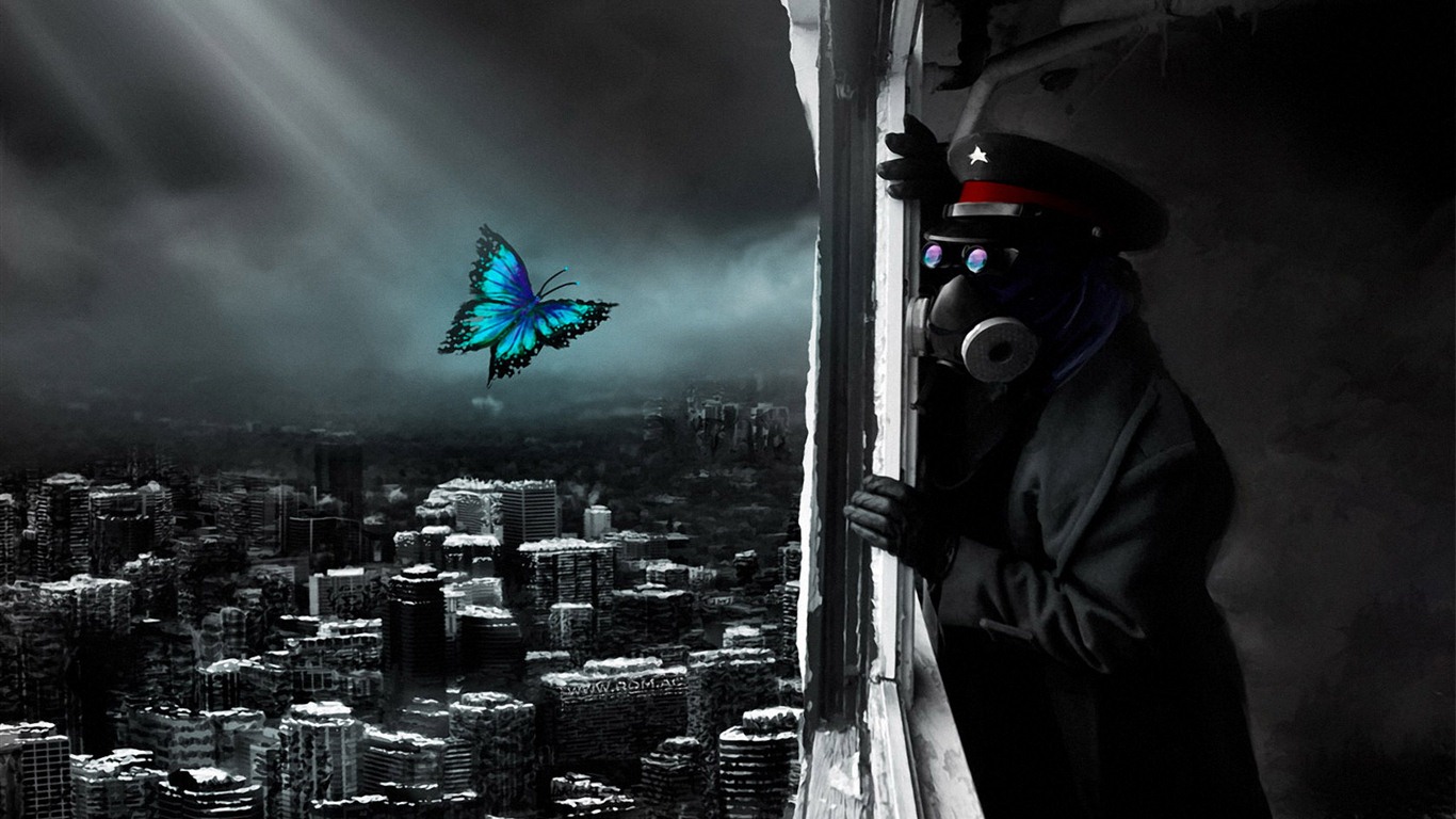 Romantically Apocalyptic 浪漫的世界末日 創意繪畫壁紙(一) #5 - 1366x768