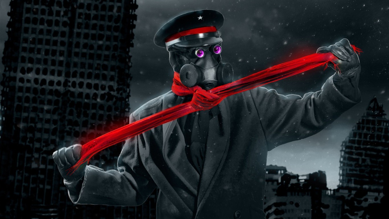 Romantically Apocalyptic 浪漫的世界末日 創意繪畫壁紙(一) #12 - 1366x768