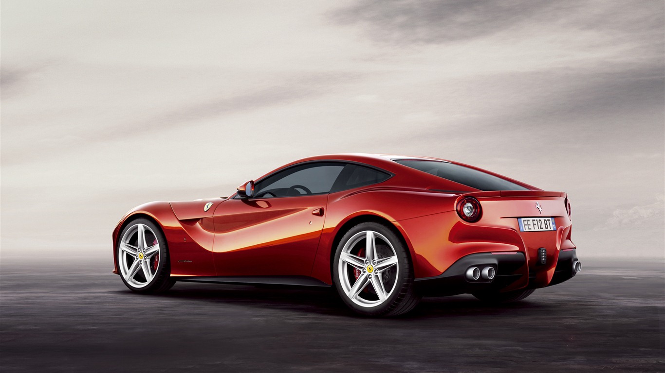 2012 페라리 F12 Berlinetta HD 배경 화면 #3 - 1366x768