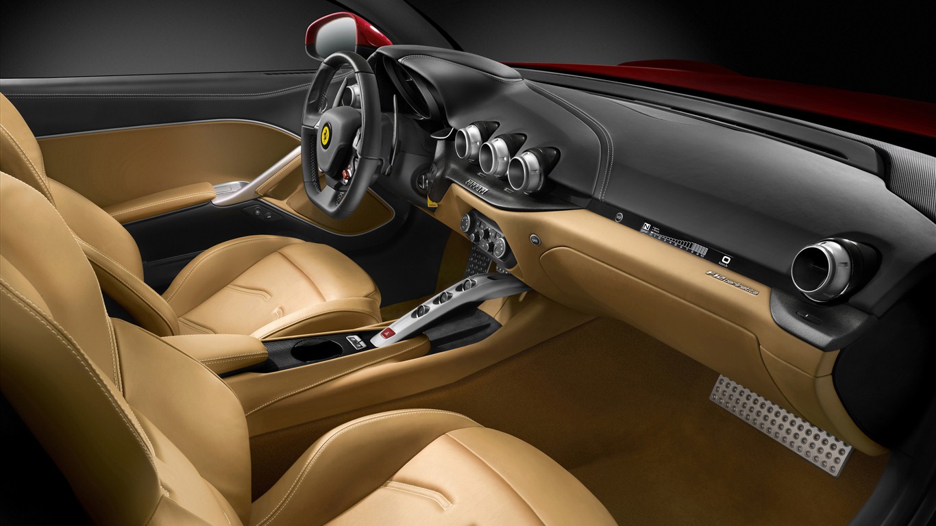 2012 Ferrari F12 Berlinetta 法拉利 高清壁纸6 - 1366x768