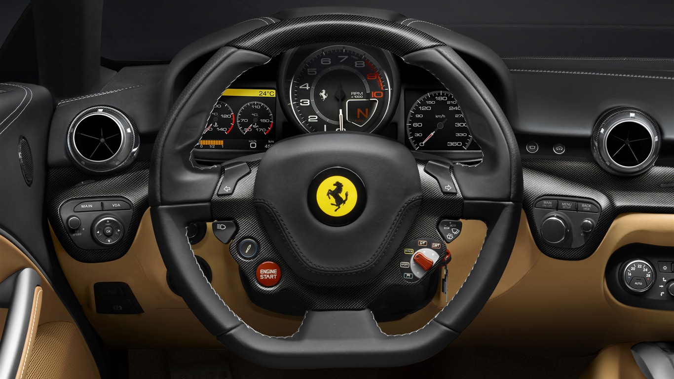 2012 Ferrari F12 Berlinetta 法拉利 高清壁纸7 - 1366x768