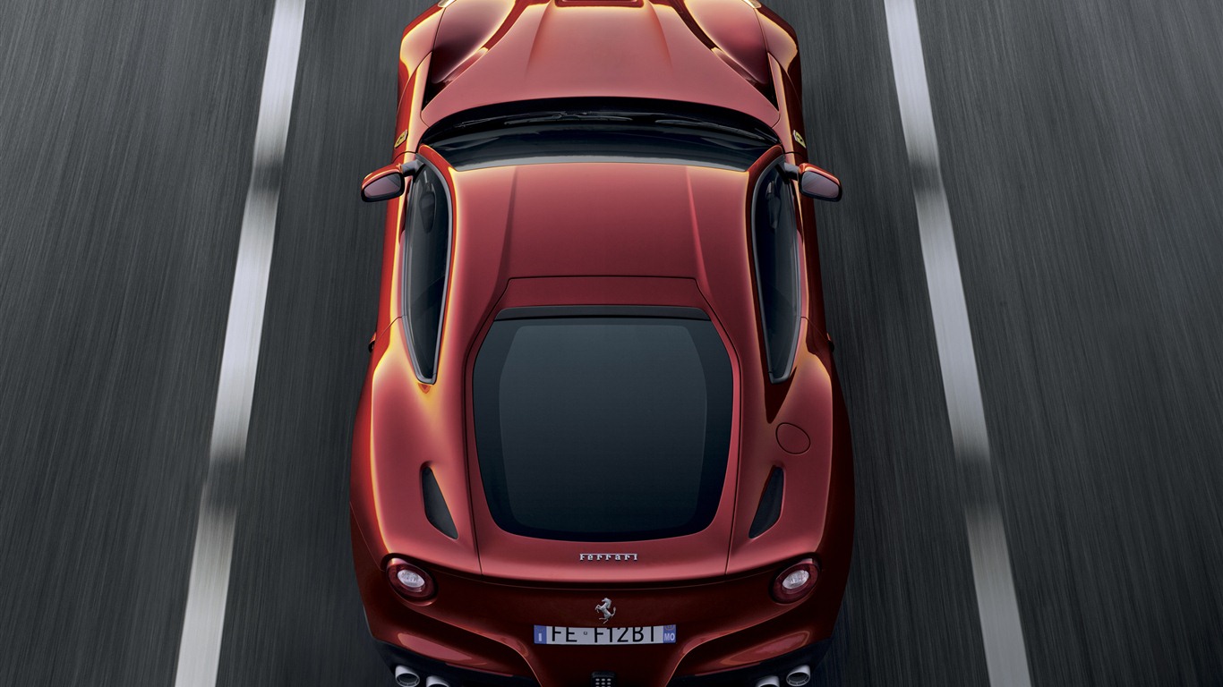 2012 페라리 F12 Berlinetta HD 배경 화면 #8 - 1366x768