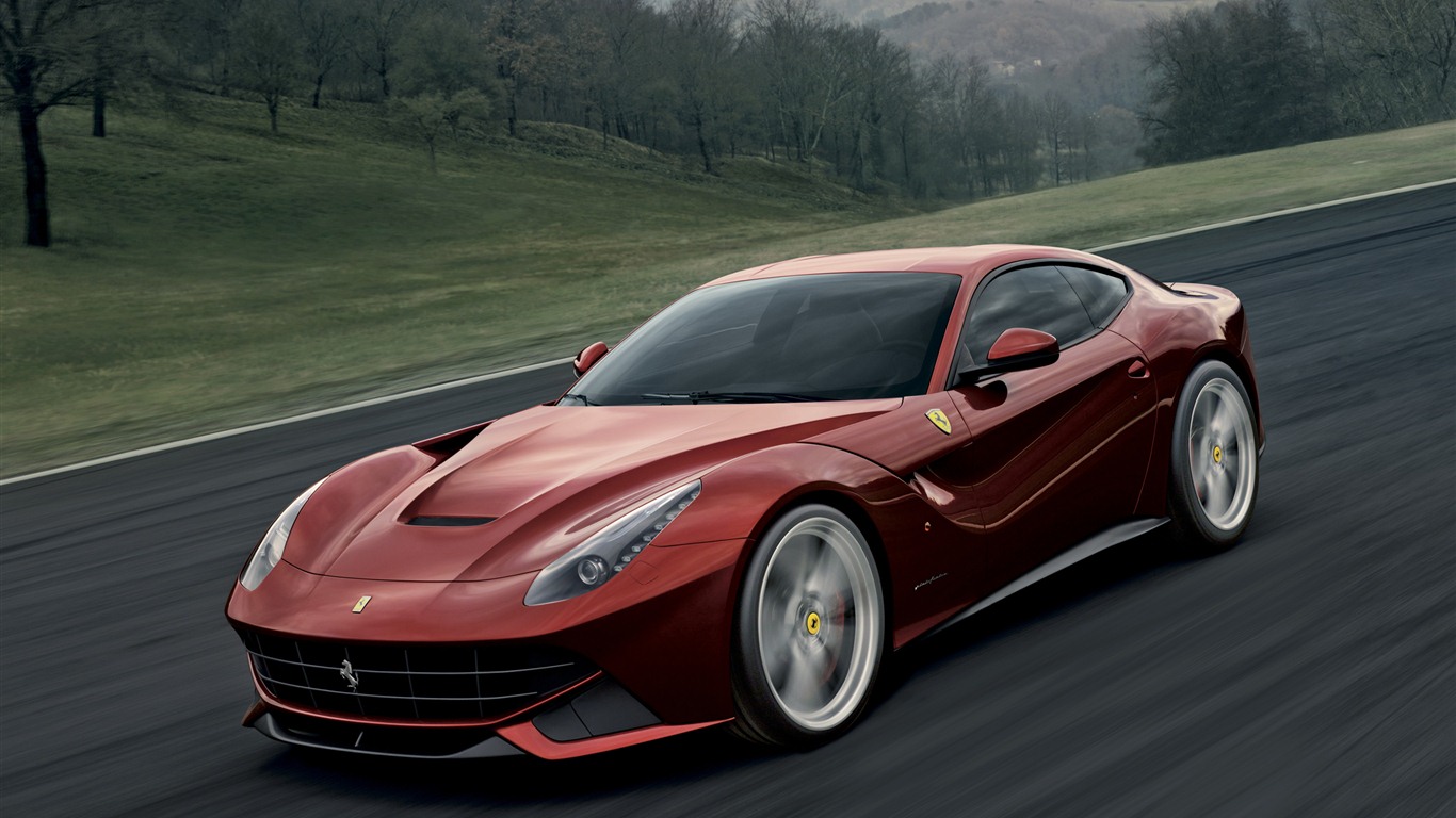 2012 Ferrari F12 Berlinetta 法拉利 高清壁纸9 - 1366x768