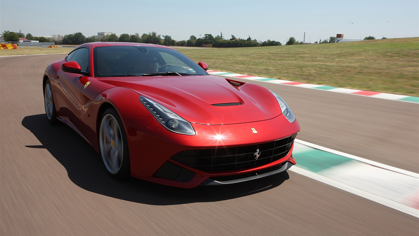 2012 페라리 F12 Berlinetta HD 배경 화면 #12 - 1366x768