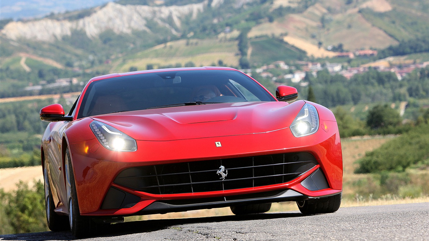 2012 페라리 F12 Berlinetta HD 배경 화면 #16 - 1366x768