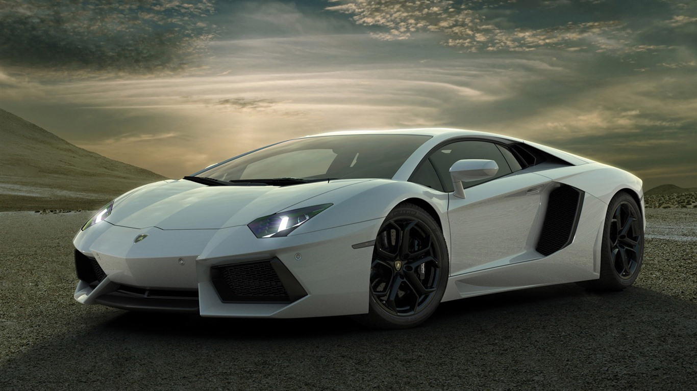 2012ランボルギーニAventador LP700-4 HDの壁紙 #2 - 1366x768