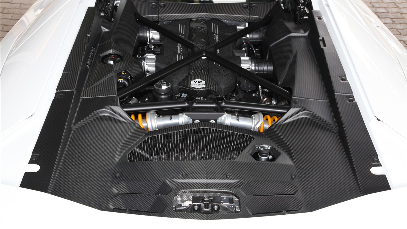 2012 Lamborghini Aventador LP700-4 蘭博基尼高清壁紙 #15 - 1366x768