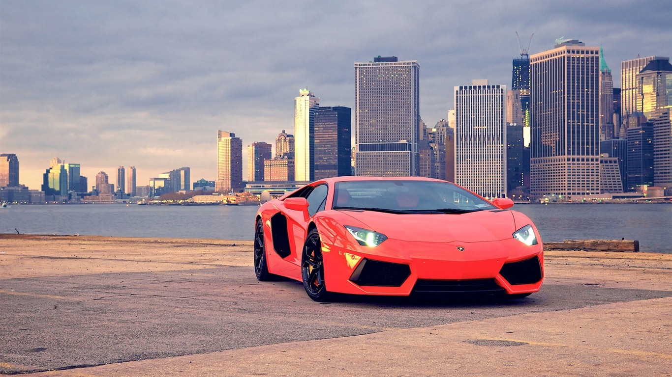 2012ランボルギーニAventador LP700-4 HDの壁紙 #22 - 1366x768