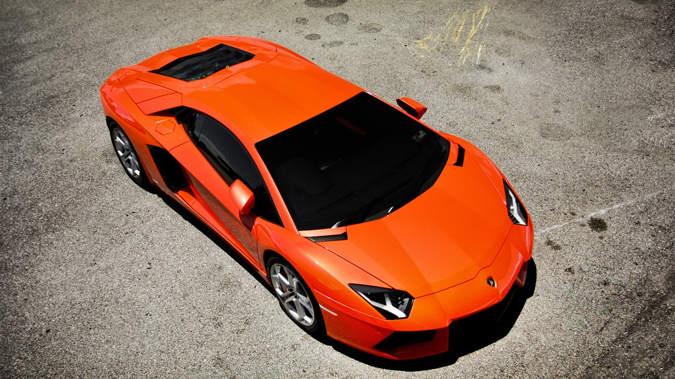 2012 람보르기니 Aventador LP700-4의 HD 배경 화면 #25 - 1366x768