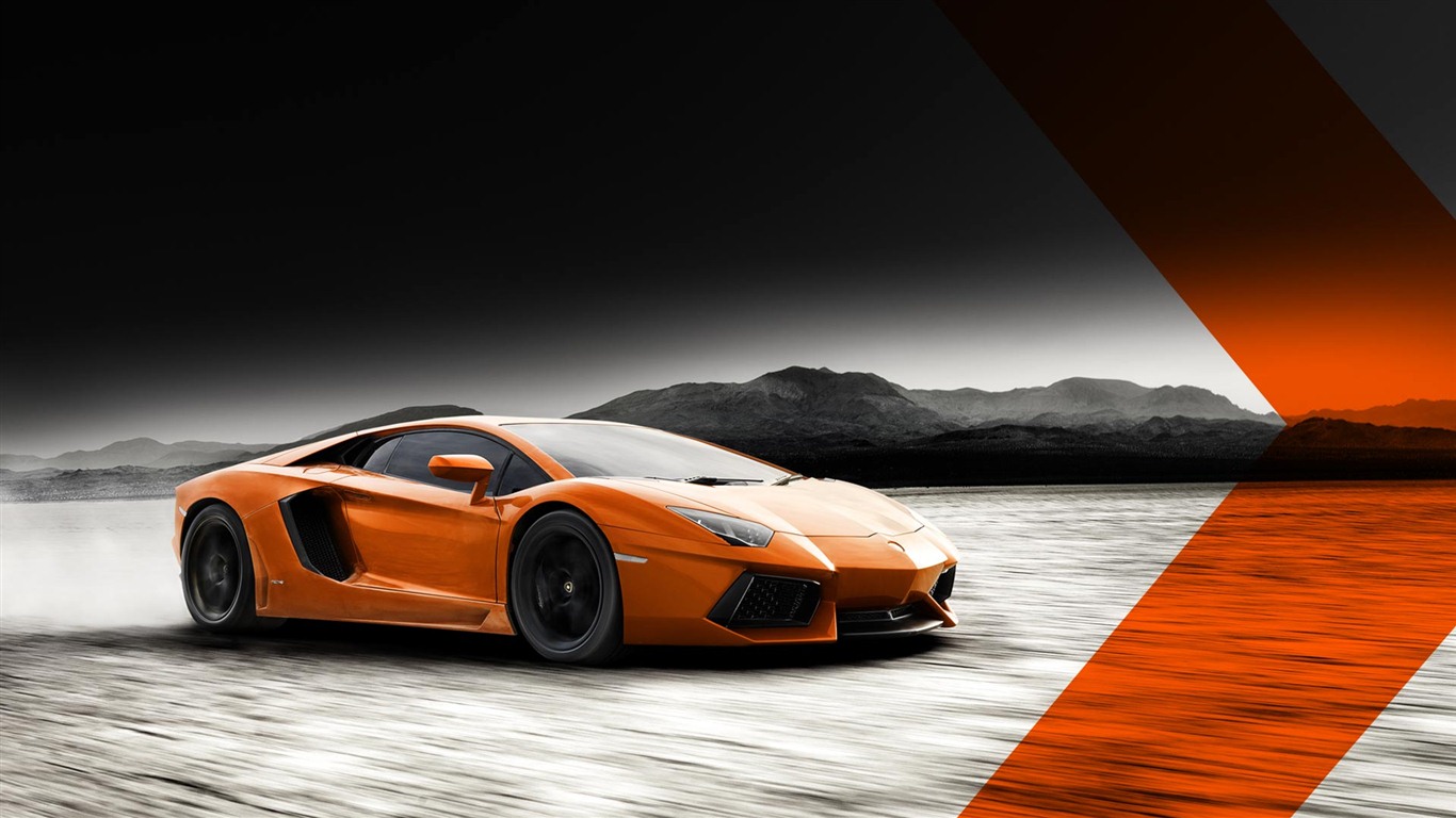 2012 Lamborghini Aventador LP700-4 蘭博基尼高清壁紙 #30 - 1366x768