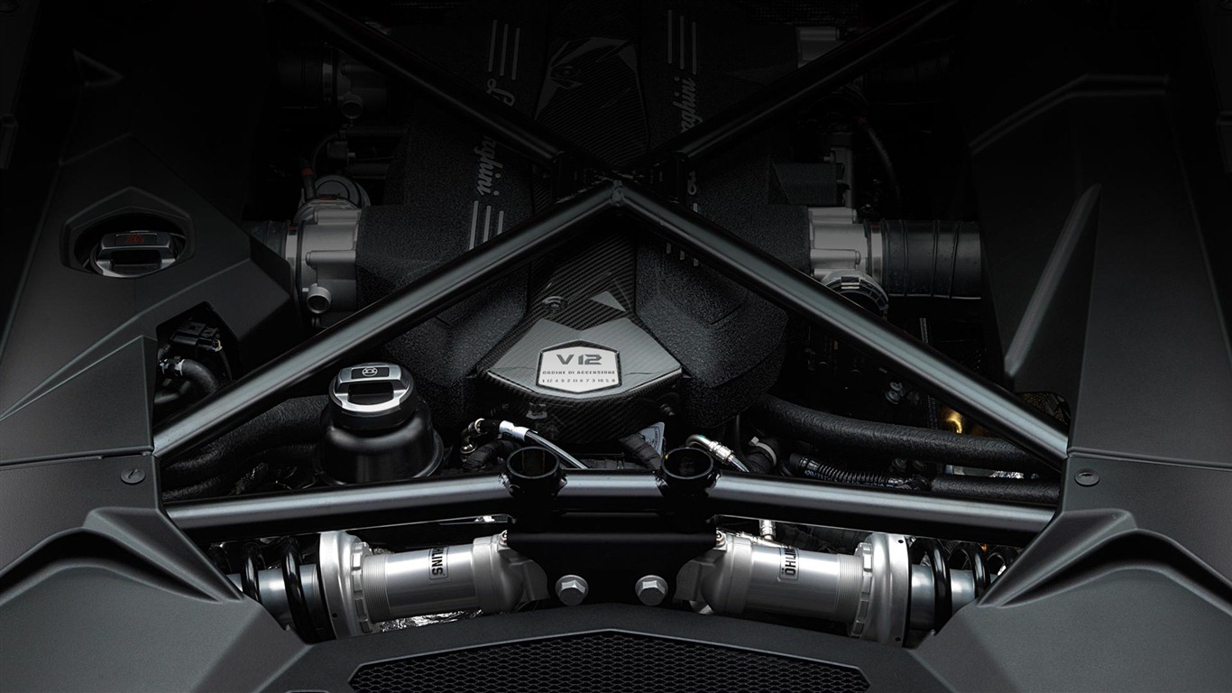 2012 람보르기니 Aventador LP700-4의 HD 배경 화면 #32 - 1366x768