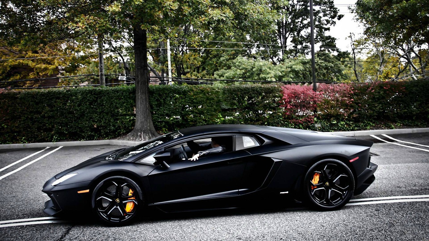 2012 Lamborghini Aventador LP700-4 蘭博基尼高清壁紙 #44 - 1366x768