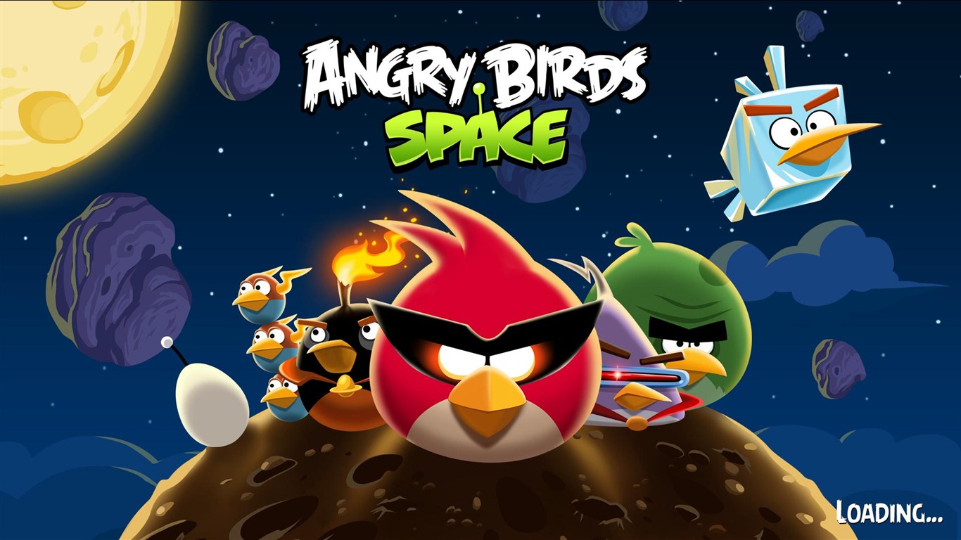 Angry Birds 憤怒的小鳥 遊戲壁紙 #1 - 1366x768
