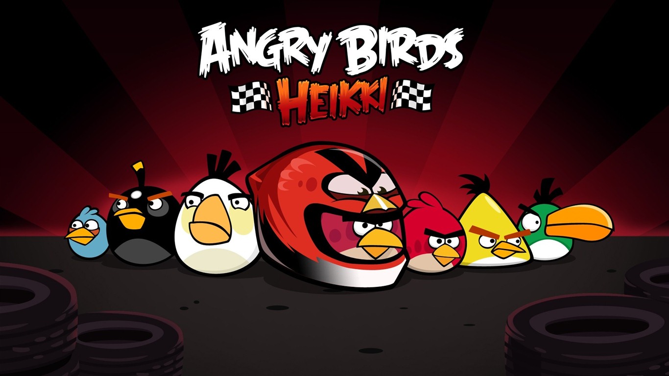 Angry Birds 愤怒的小鸟 游戏壁纸9 - 1366x768