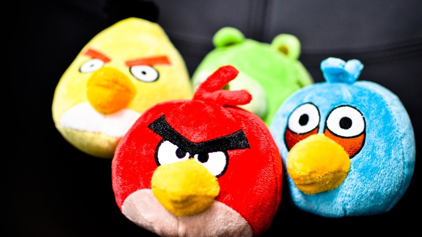 Angry Birds 愤怒的小鸟 游戏壁纸16 - 1366x768