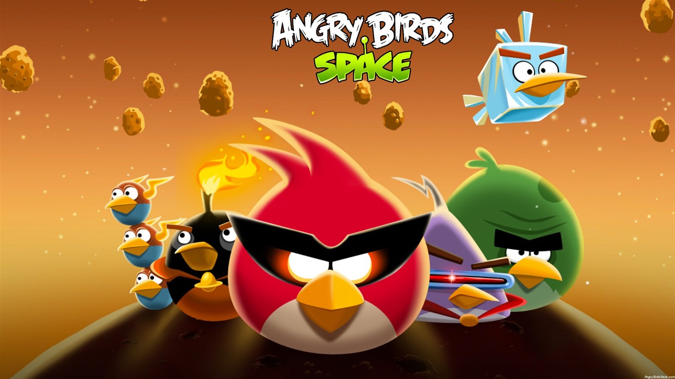 Angry Birds Game Wallpapers #20 - 1366x768