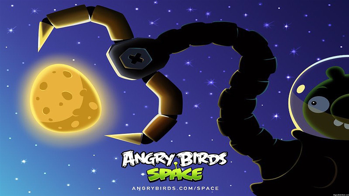 Angry Birds fonds d'écran de jeux #24 - 1366x768