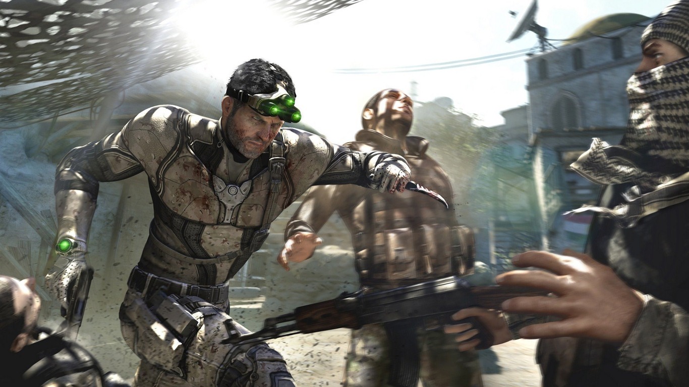 Splinter Cell: Lista Negra HD fondos de pantalla #9 - 1366x768