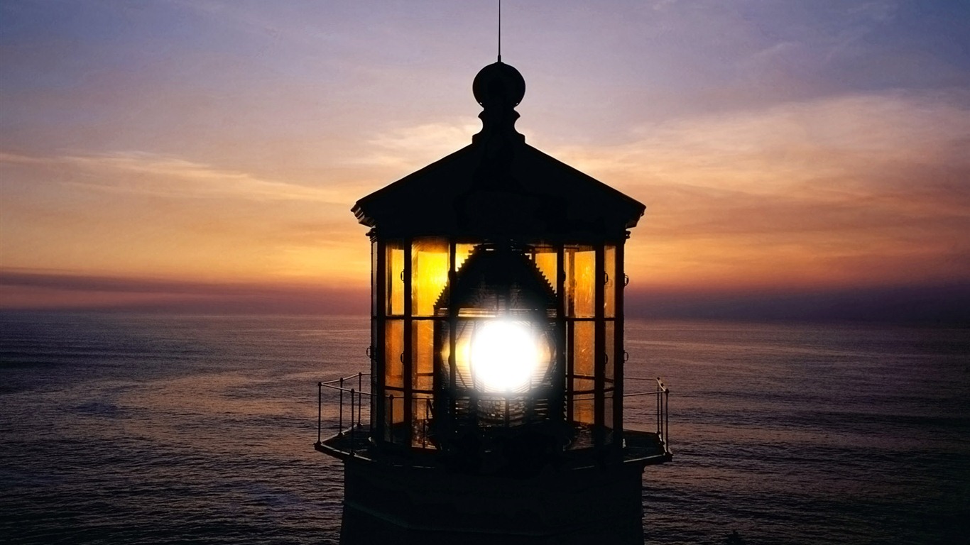 Windows 7 Wallpapers: Lighthouses #8 - 1366x768
